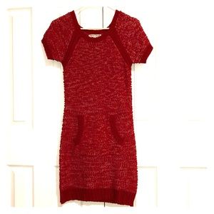 NWOT short sleeved textured sweater dress 🍂
